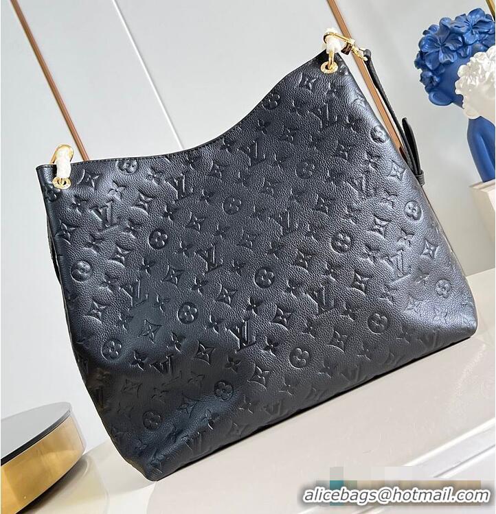 New Fashion Louis Vuitton Monogram Empreinte Leather Hobo Metis M27189 Black 2026