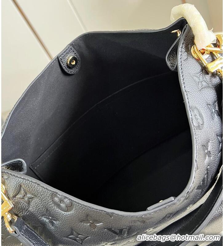 New Fashion Louis Vuitton Monogram Empreinte Leather Hobo Metis M27189 Black 2026