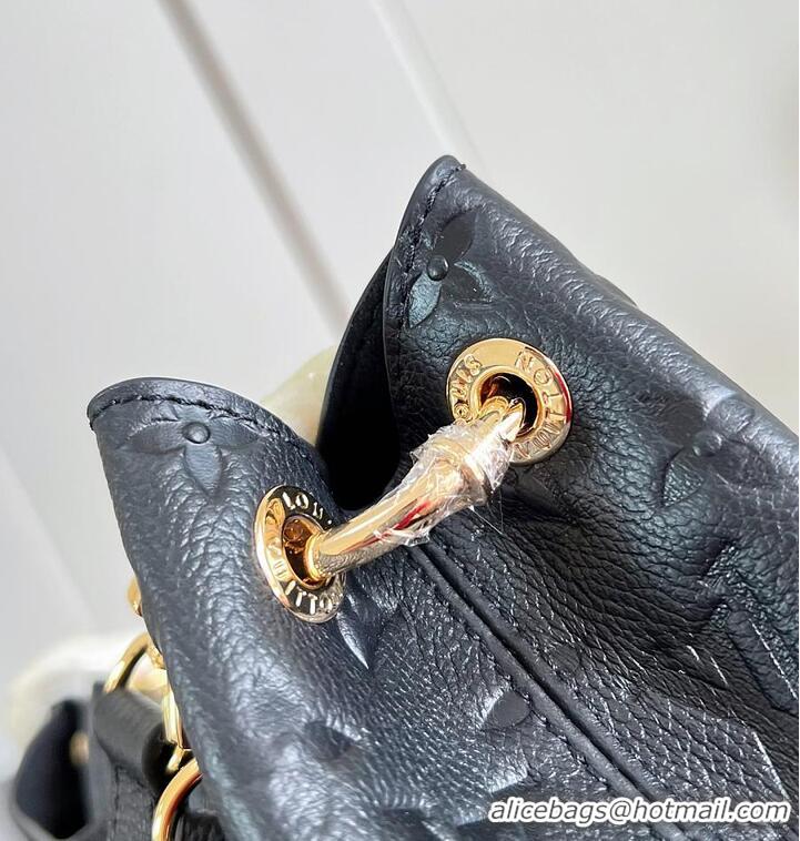 New Fashion Louis Vuitton Monogram Empreinte Leather Hobo Metis M27189 Black 2026