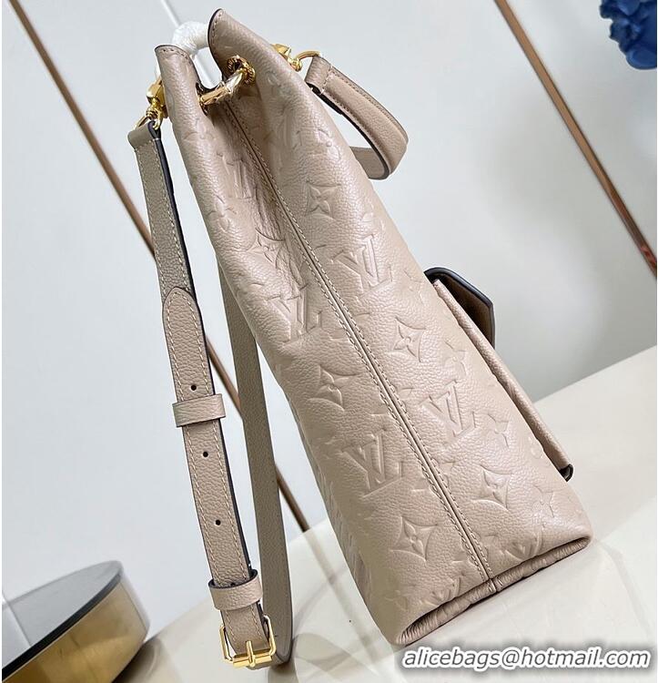 Top Grade Louis Vuitton Monogram Empreinte Leather Hobo Metis M27937 Tourterelle 2026