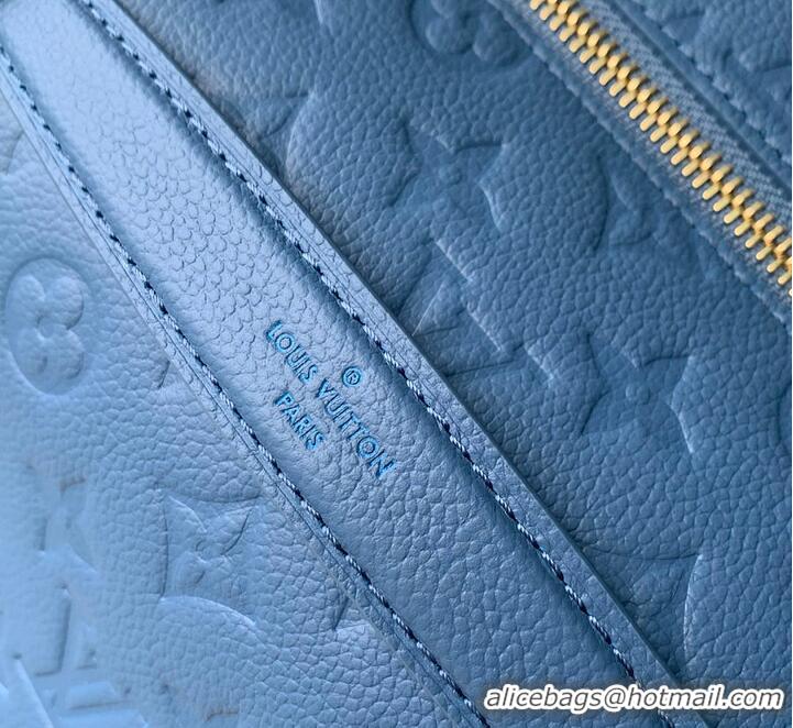 Promotional Louis Vuitton Monogram Empreinte Leather Pochette Metis M47142 Blue Jean 2026