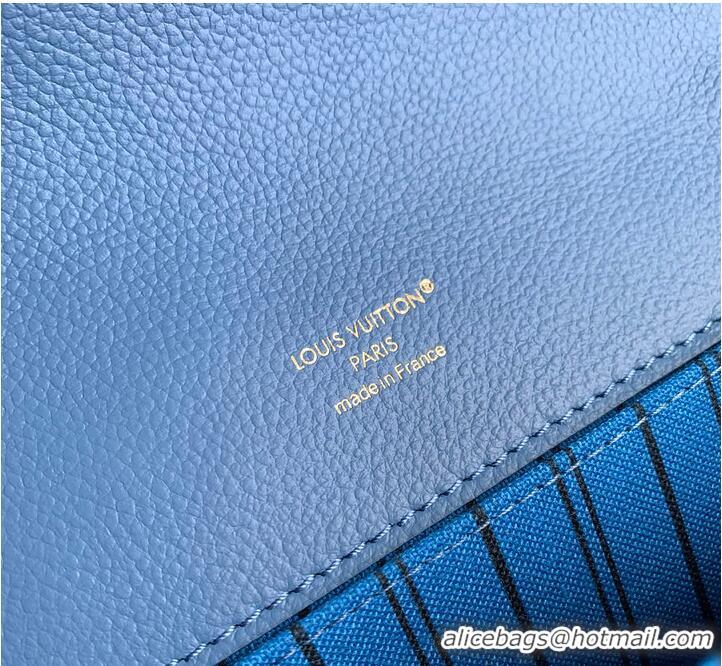 Promotional Louis Vuitton Monogram Empreinte Leather Pochette Metis M47142 Blue Jean 2026