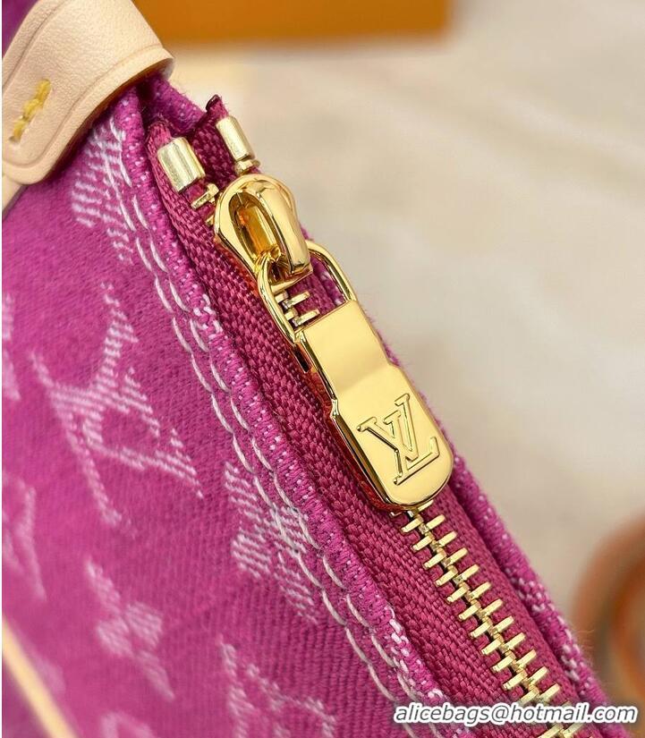 Best Quality Louis Vuitton Monogram Denim All In BB M27358 Fuchsia 2026