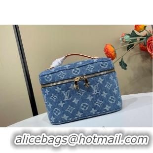 Top Quality Louis Vuitton Monogram Denim Mini Nice M27359 Blue 2026
