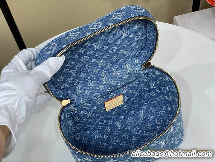 Top Quality Louis Vuitton Monogram Denim Mini Nice M27359 Blue 2026