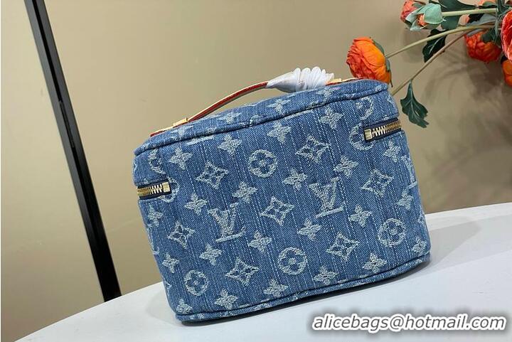 Top Quality Louis Vuitton Monogram Denim Mini Nice M27359 Blue 2026