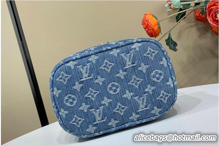 Top Quality Louis Vuitton Monogram Denim Mini Nice M27359 Blue 2026