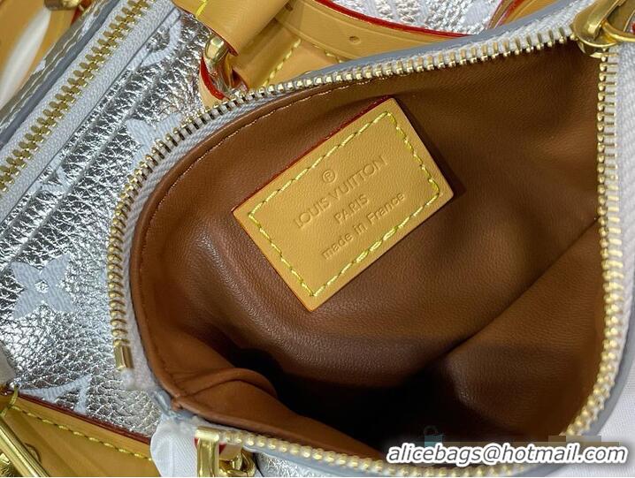 Reasonable Price Louis Vuitton Speedy P9 Bandouliere 25 Bag in Soft Calfskin M24426 Silver