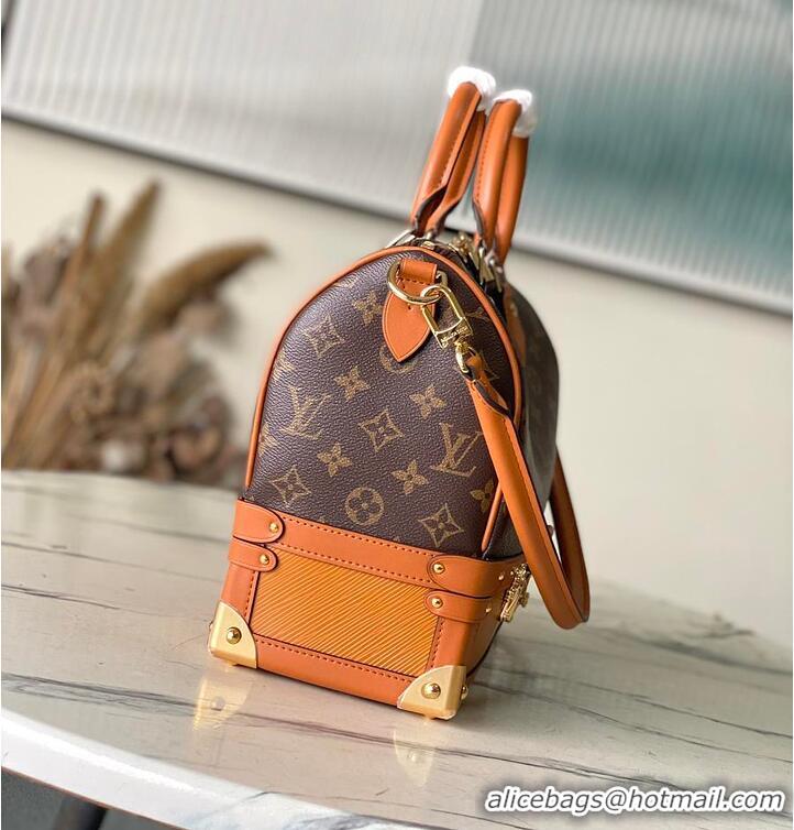 Promotional Louis Vuitton Monogram Canvas Speedy 30 Out Of The Trunk M24427 Brown 2026