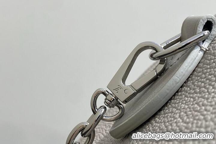 Top Grade Louis Vuitton Monogram Leather Speedy Bandouliere 20 M28343 Brume Gray