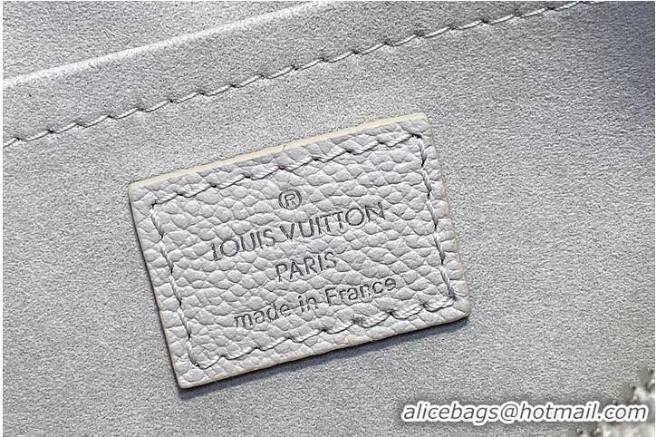 Top Grade Louis Vuitton Monogram Leather Speedy Bandouliere 20 M28343 Brume Gray