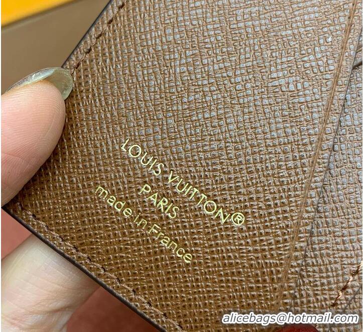 Luxury Cheap Louis Vuitton Monogram Flowers Pocket Organizer M28285 Brown