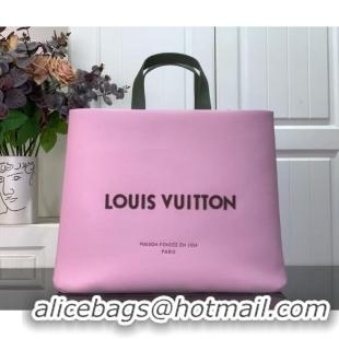 Top Grade Louis Vuitton Original Cowhide Leather Mini Shopper Tote Bag M15273 Pink 2026
