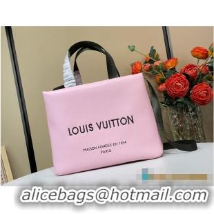 Super Quality Louis Vuitton Original Cowhide Leather Mini Shopper Tote Bag M15239 Pink 2026