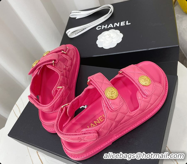 Pretty Style Chanel Sandals Pink 60702711