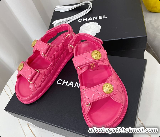 Pretty Style Chanel Sandals Pink 60702711
