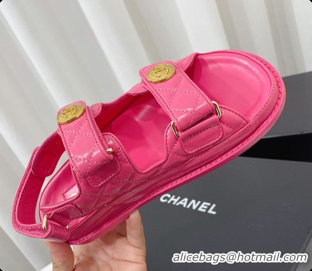 Pretty Style Chanel Sandals Pink 60702711