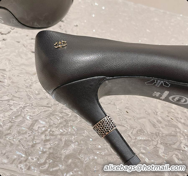 Luxury Chanel Pumps Slingbacks Shoes Black 60702718