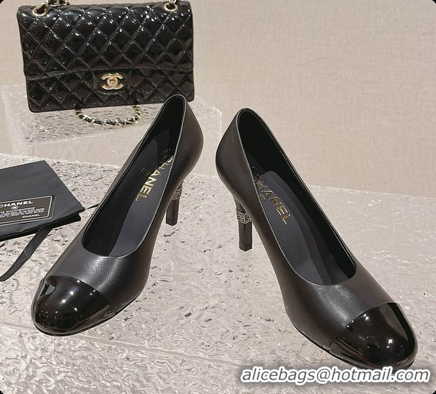 Luxury Chanel Pumps Slingbacks Shoes Black 60702718