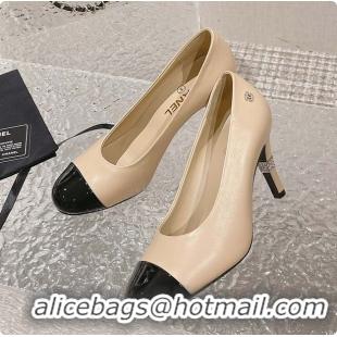 Good Looking Chanel Pumps Slingbacks Shoes Beige 60702718