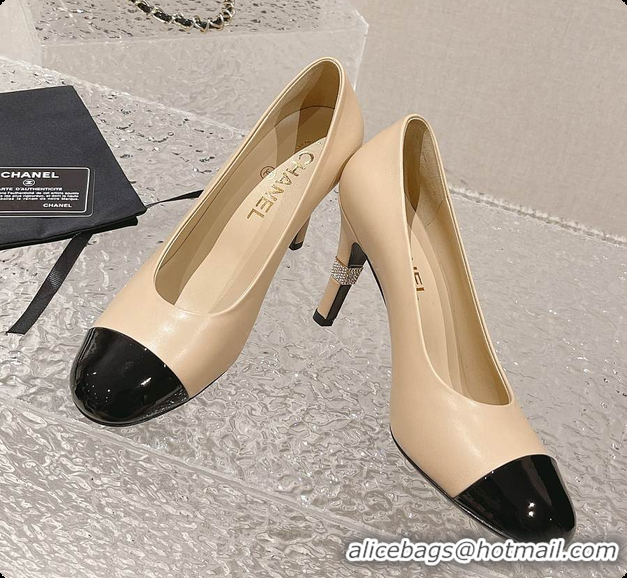 Good Looking Chanel Pumps Slingbacks Shoes Beige 60702718