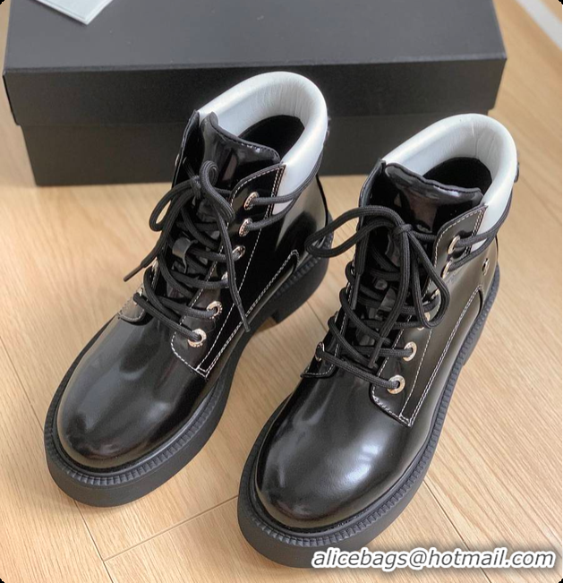 Low Cost Chanel Boots Black 60702719