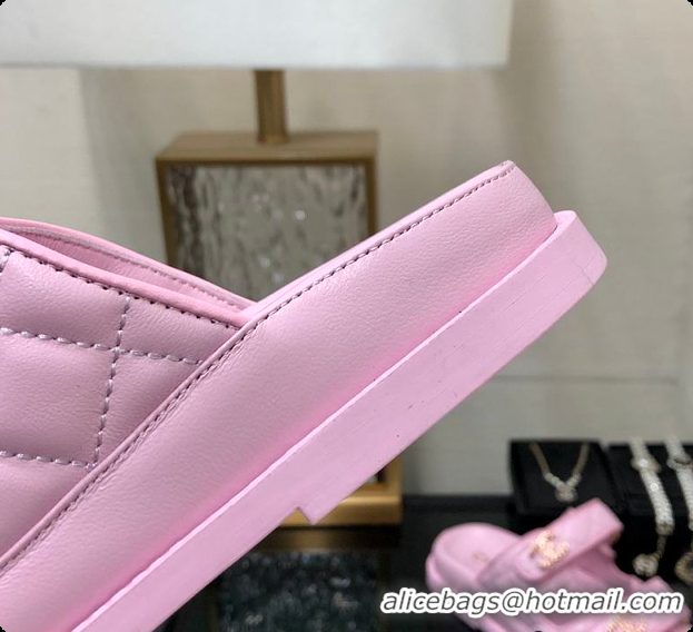 Most Popular Chanel Slipper Light Pink 60702723