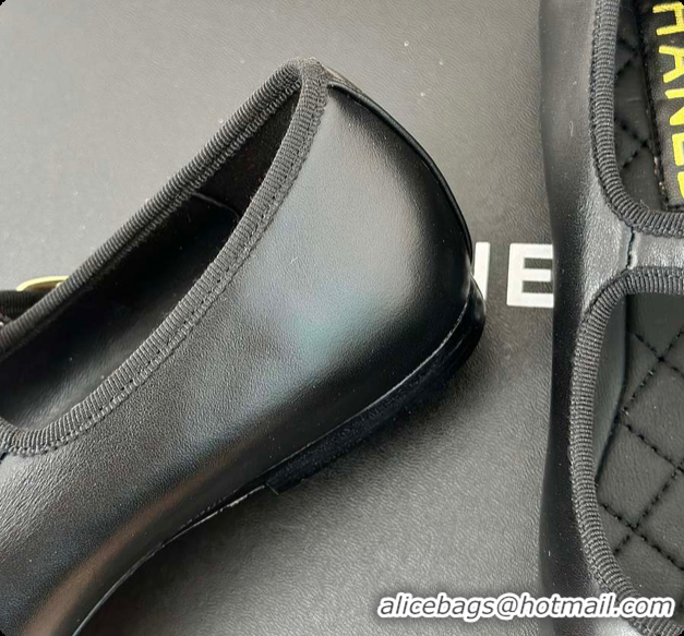 Low Price Chanel Flat Mule Black 60702725