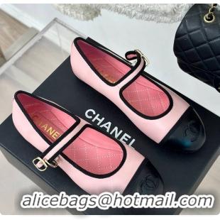 Shop Duplicate Chanel Flat Mule Pink 60702725