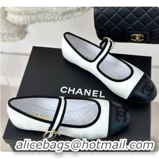 Shop Cheap Chanel Flat Mule White 60702725