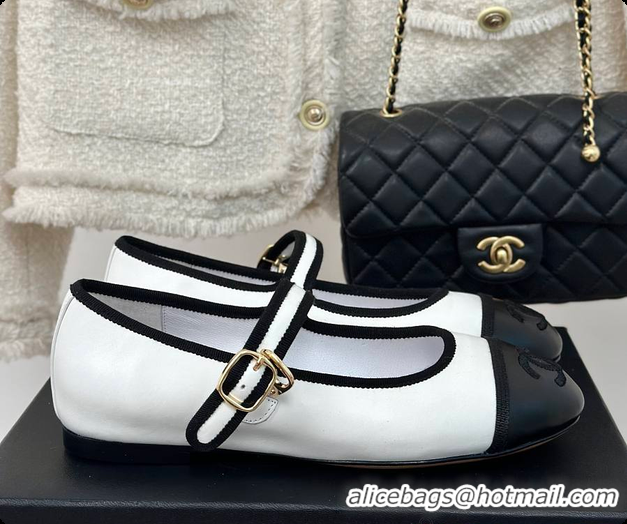 Shop Cheap Chanel Flat Mule White 60702725