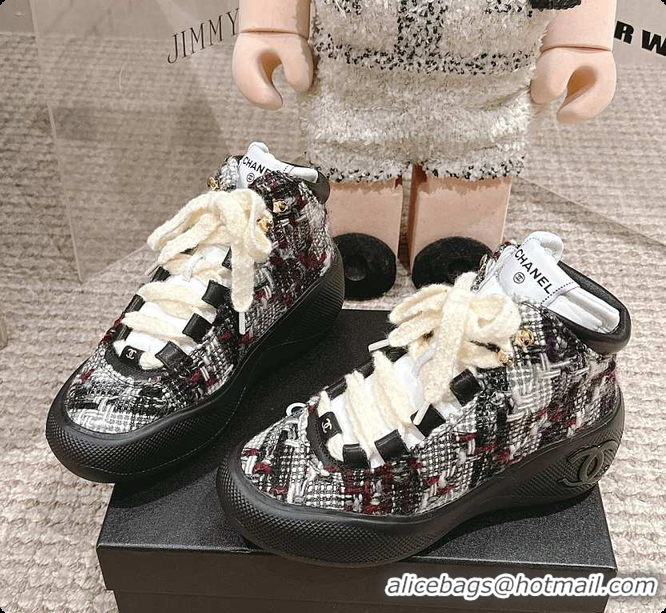 Top Design Chanel Mittens Lambskin Mixed Fibers 60702804