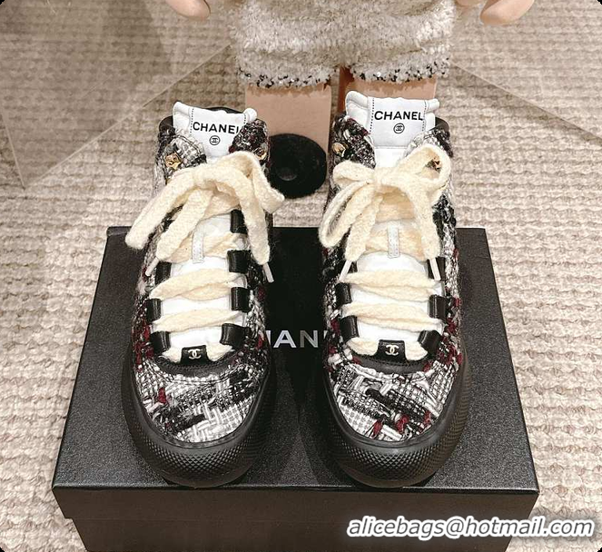 Top Design Chanel Mittens Lambskin Mixed Fibers 60702804