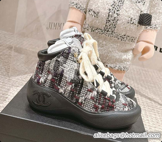 Top Design Chanel Mittens Lambskin Mixed Fibers 60702804