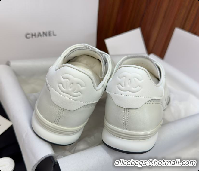 Stylish Chanel Caft Da Trainer White 60702805