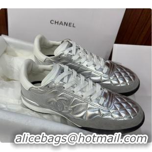 Good Quality Chanel Caft Da Trainer Silver 60702805