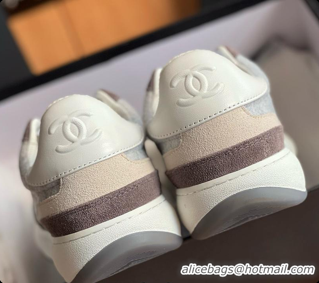 Charming Chanel Classic Sports Shoes Brown 60702702
