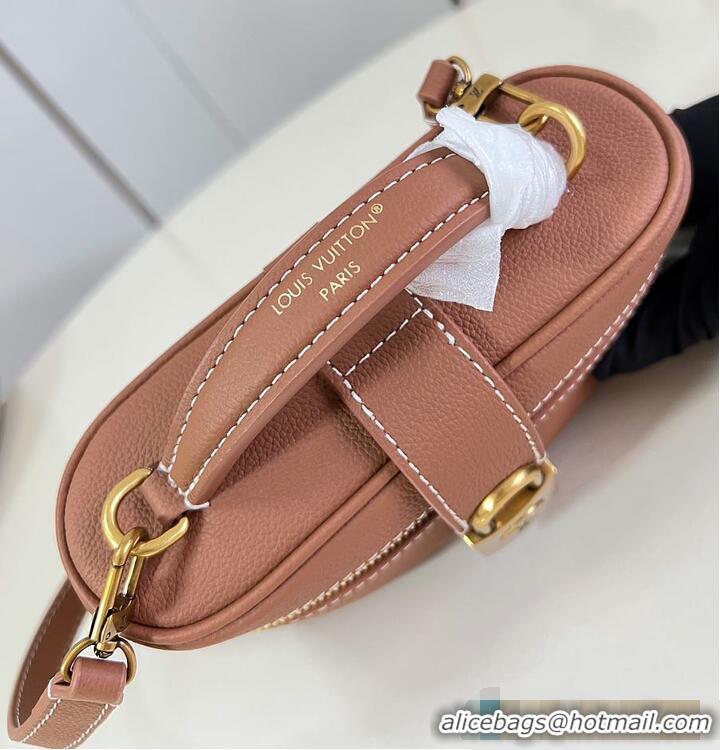 Unique Grade Louis Vuitton Low Key Vanity Bag Calfskin M29052 Cognac Brown 2026