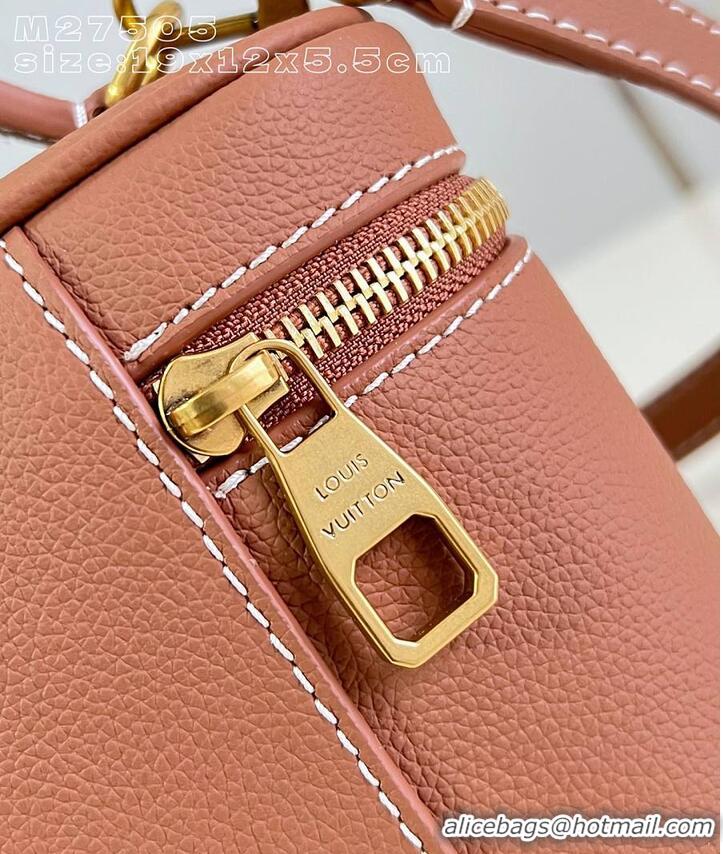 Unique Grade Louis Vuitton Low Key Vanity Bag Calfskin M29052 Cognac Brown 2026