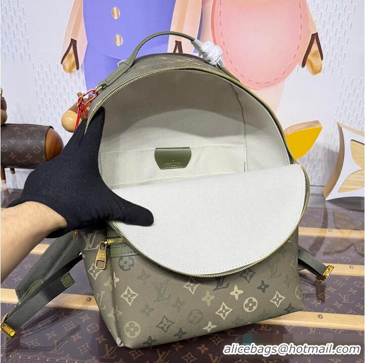 Well Crafted Louis Vuitton Monogram Canvas Palm Springs Backpack PM M29055 Khaki Green 2026