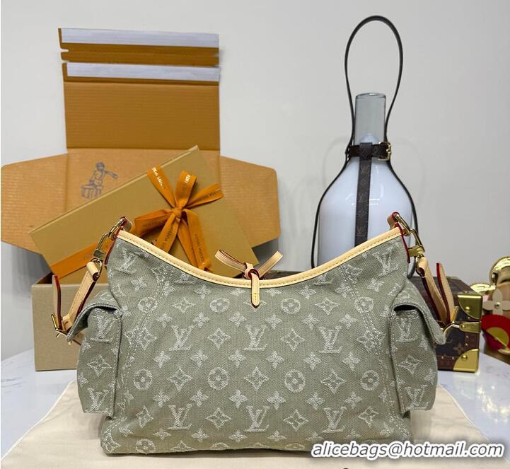 Good Looking Louis Vuitton Monogram Denim Carryall Cargo PM M29056 Khaki 2026