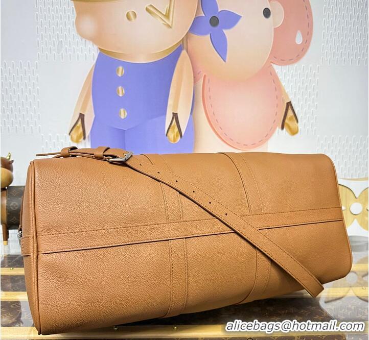 Market Sells Louis Vuitton Keepall Bandouliere 50 Waxy Calf Leather M29058 Tan 2026
