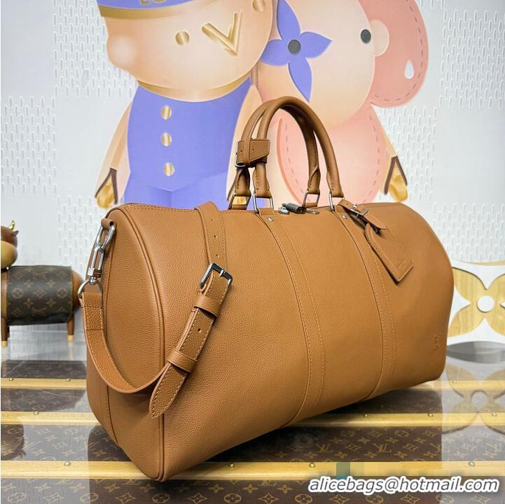 Market Sells Louis Vuitton Keepall Bandouliere 50 Waxy Calf Leather M29058 Tan 2026
