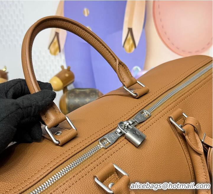 Market Sells Louis Vuitton Keepall Bandouliere 50 Waxy Calf Leather M29058 Tan 2026