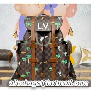 Well Crafted Louis Vuitton Christopher MM x The Darjeeling Limited Damier Other Brown M29059