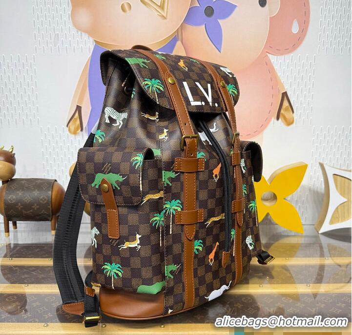 Well Crafted Louis Vuitton Christopher MM x The Darjeeling Limited Damier Other Brown M29059