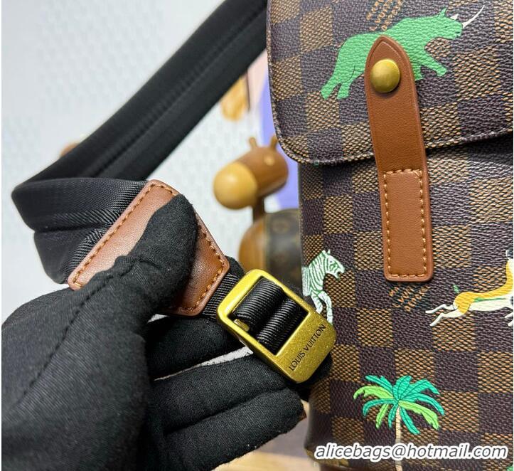 Well Crafted Louis Vuitton Christopher MM x The Darjeeling Limited Damier Other Brown M29059