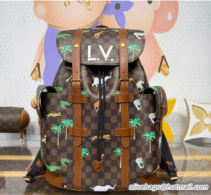 Well Crafted Louis Vuitton Christopher MM x The Darjeeling Limited Damier Other Brown M29059