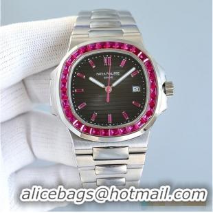 Luxury Cheap Patek Philippe Watch PP1596 Silver Ruby 2026