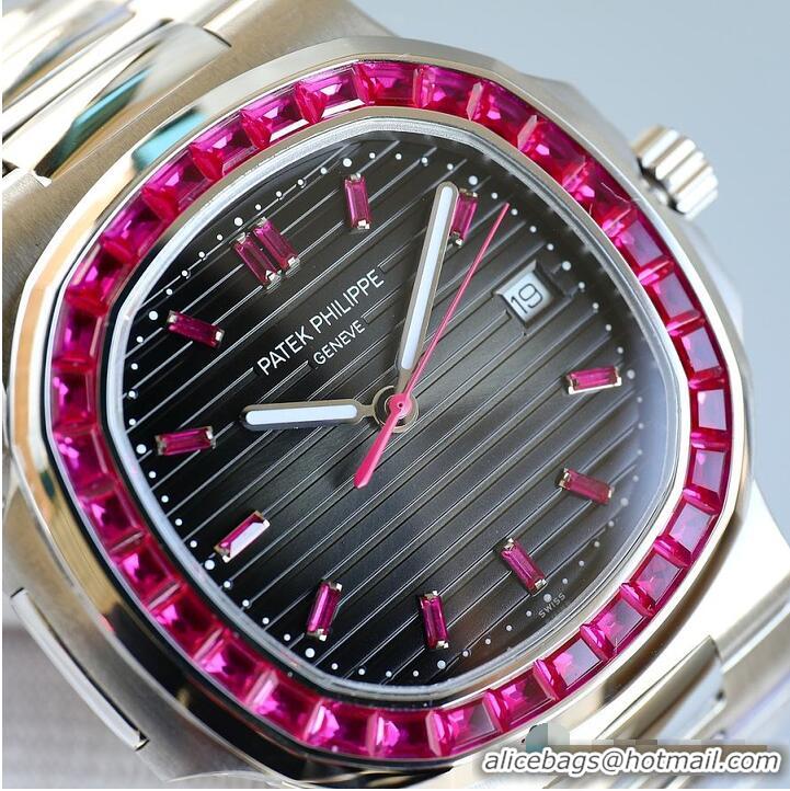 Luxury Cheap Patek Philippe Watch PP1596 Silver Ruby 2026